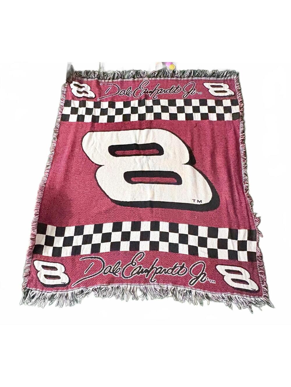 VTG NASCAR Dale Earnhardt Jr throw blanket - number 8 -